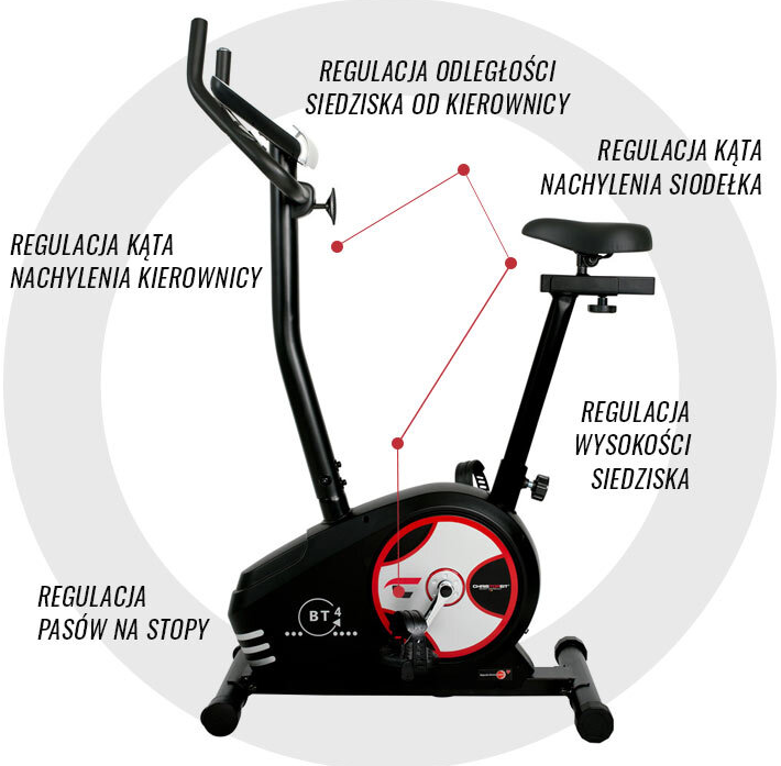 Rower elektromagnetyczny Christopeit BT4