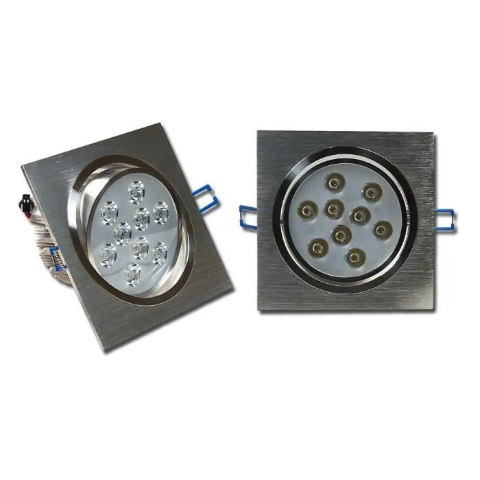 Lampa sufitowa LED 9W kwadratowa Ciepłe/Zimne światło