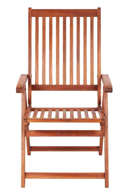 Krzesło ogrodowe składane z eukaliptusa