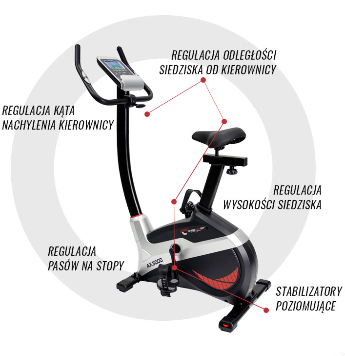Rower treningowy Christopeit AX3000